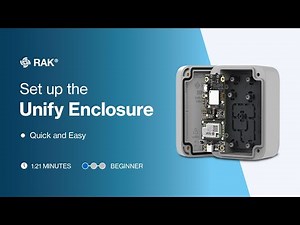 Quick and Easy Unify Enclosure Set-up