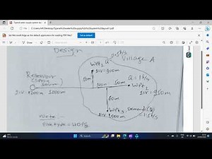Typical water supply system design using EPANET 2 2