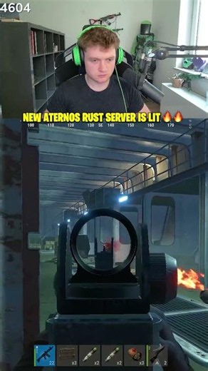Least Laggiest Server in Rust 🥀 #oilrats #rust #shorts