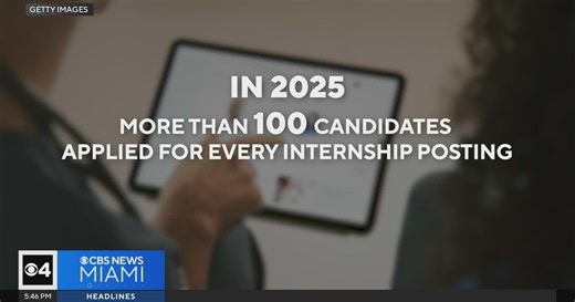 College students face fierce competition for summer internships