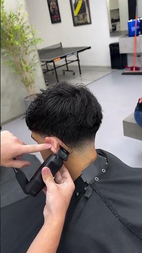 Clean Lineup with Gamma Boosted Trimmer Precision Fade Tutorial #fade #barber #lineup