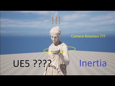 UE5: Mouse drag camera movement with inertia