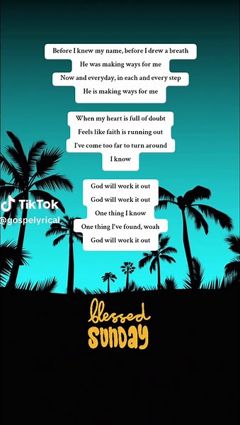 God will work it out 🙏✝️. @Maverick City Music and @NaomiRaine #usa🇺🇸 #fyp #christianity #sunday