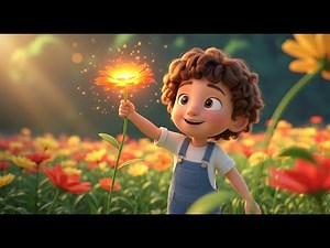 Farben Lernen mit Fröhlichen Blumen | Kinderreime und Lernvideos