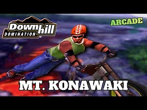 Downhill Domination MT. Konawaki Arcade Gameplay - PCSX2