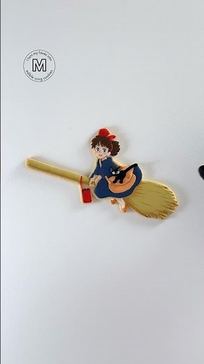 【魔女の宅急便】キキを食べられるアイシングクッキーにしてみた！Kiki's Delivery Service