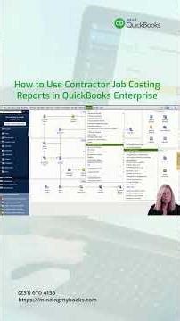 How to Use Contractor Job Costing Reports in QuickBooks Enterprise