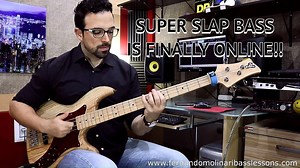 235K views · 1.5K reactions | ⚠⚠ My Slap Bass Course is Finally online! Click here and get 3 lessons now! www.fernandomolinaribasslessons.com/ 1-Double plucks + left hand percussion 2-Double Thumb Technique 3-Slap Chord with double thumb and double pluck ⚠⚠Click here and get 3 lessons now! www.fernandomolinaribasslessons.com/ | Fernando Molinari | Facebook