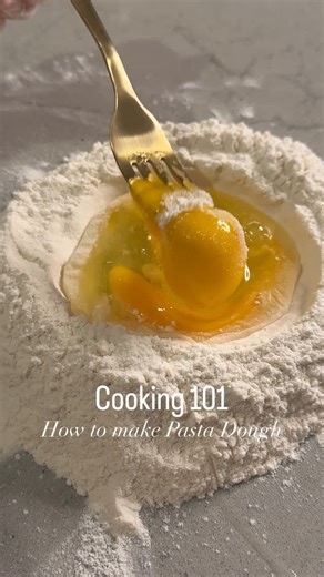 Alessandra Ciuffo | The tips and tricks to making fresh pasta dough from scratch 🍝✨ Making pasta at home can feel intimidating, but with the right technique,... | Instagram
