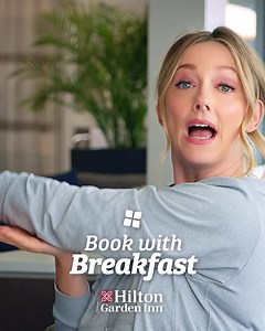 2.2M views · 792 reactions | Take advantage of our Breakfast Included Package and set yourself up for pancake success. | Hilton Garden Inn | Facebook