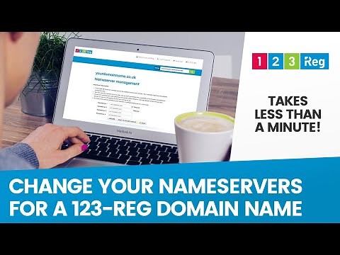Change Nameservers on 123Reg | Point to your own hosting/server | DNS Records
