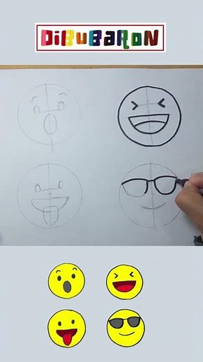 Dibujando emojis | Dibujos faciles