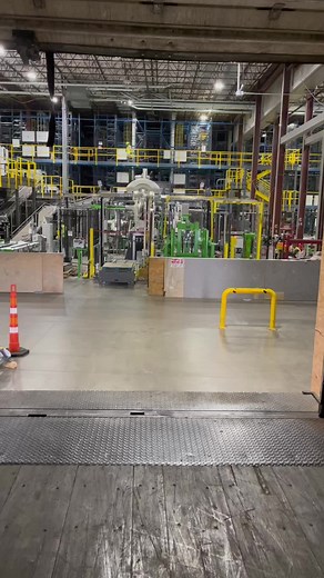 Walmart is going totally automated warehouse.