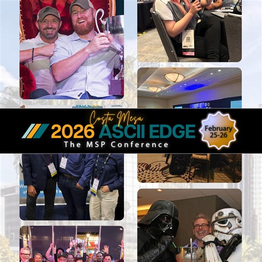 This is not just another MSP event. #ASCIIEdge is where real conversations happen, ideas turn into action, and momentum gets built. Costa Mesa is next. If growth matters, you need to be there. #MSPs register with code EDGEGUEST and secure your VIP pass today: https://bit.ly/4kpC46Z #ASCIIEdge | The ASCII Group