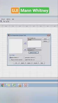 Mann Whitney Test Tutorial with SPSS #spss #nonparametric #mannwhitney