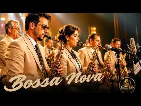 ✨ Golden Bossa Nova Night | Relaxing Jazz Orchestra Performance 🎷 Music Playlist / Vol.115 #jazzfan