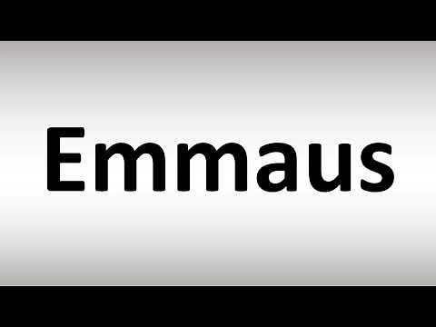 How to Pronounce Emmaus