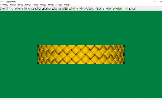 珠宝设计Jewelcad教程系列Jewel CAD画图技巧编织的画法