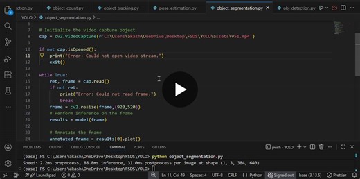 Real-Time Object Detection with YOLOv8 and OpenCV | Akash kumar Soni posted on the topic | LinkedIn