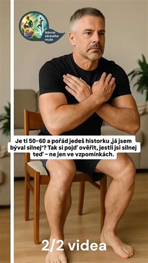 Mentor chlapů | energie & forma on Instagram: "Silový reality check pro borce 50–60. V tomhle věku už nejde o ego na benchi, ale o to, jestli tě tvoje tělo ještě podrží v reálným životě: - unést vnuka - vytáhnout kufr do schodů - nesložit se z jednoho blbýho zakopnutí Používám 3 jednoduchý testy, který mají tvrdý normy z výzkumů: 1) Kliky (plná verze, 50–59 let) - 0–8 = slabá síla - 9–17 = průměr - 18–24 = nad průměrem - 25–33 = dobrá forma - 34+ = top forma na věk 2) Síla stisku – dynamometr Ve