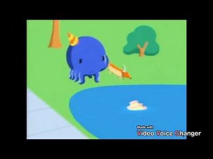 Oswald the blue octopus big birthday cake fast