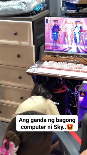 Lab na lab ng Ninong yan..🥰 #reelsfbシ #fbreels #reelsvideo #trendingreels #computer #elga | Capinpin Family .02