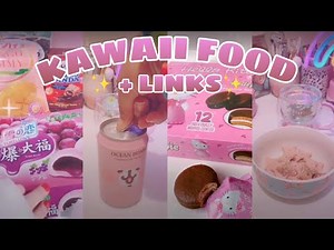 Kawaii Foods, Drinks & Snacks + Items Links 🍜🍥🍒 - TikTok Compilation pt.1