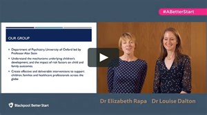 Keynote - Dr Elizabeth Rapa and Dr Louise Dalton, University of Oxford