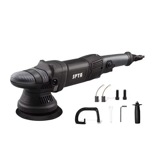 SPTA 5 inch 780W Dual Action Polisher Orbit 15mm Auto Polisher DA Car Polisher Home DIY Polisher for Car Polishing and Waxing