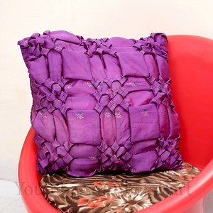 29K views · 607 reactions | Smocking Cushion Cover Making From Old Clothes https://youtu.be/De2LlgX7QDg | Hetal's Art | Facebook