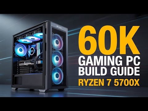 60K Gaming PC Build | FT Intel Arc A580 8GB |