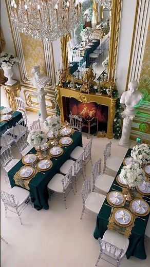 Emerald Green & Gold: The Ultimate Luxury Event Color Combo 💚✨ | Quinceañera, Wedding & More!