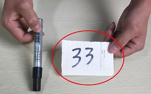 魔术教学：无论你写一个什么数字，我都能直接猜中！其实特简单