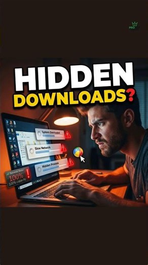Background Downloads Secretly Slowing Your Laptop!