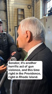 60K views · 481 reactions | Sen. Jack Reed spoke about federal efforts to deal with gun violence following a deadly mass shooting at Brown University. : Wheeler Cowperthwaite / Providence Journal | The Providence Journal | Facebook