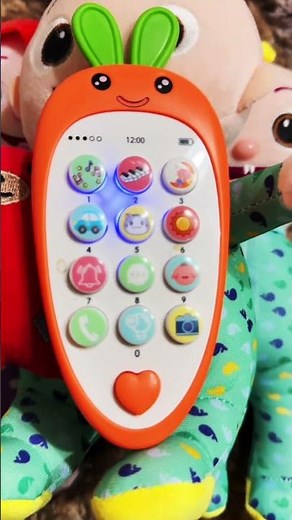 Cute With Sound Light Mobile Phone Simulation Toys Cell Phone #shortvideo #light #sound #asmr #fun