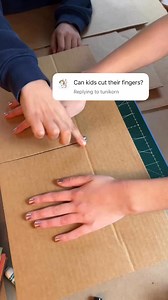 The way the ChompSaw works like a REALLY fast hole punch. It’s completely kid-safe — which means it won't cut fingers or snag hair and clothes. Give your maker the tools they need to bring any idea to life with easy and fun cardboard cutting! 漢 | Chompshop | Facebook