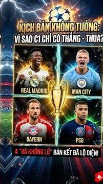 KỊCH BẢN KHÔNG TƯỞNG: VÌ SAO C1 NĂM NAY CHỈ CÓ THẮNG - THUA? 4 "GÃ KHỔNG LỒ" VÀO BÁN KẾT ĐÃ LỘ DIỆN!