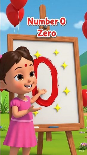 Learn Number 0 | Zero for Kids | Preschool Counting Video | Zero Song for Kids #sorts #numberzero