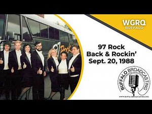 97 Rock, WGRQ-FM, September 20, 1988 Back & Rockin' Return to Air
