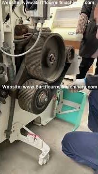 Used BUHLER MDDP 1250/250 Roller mill disassembly and maintenance.