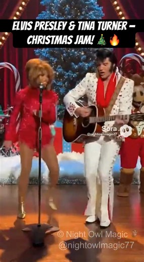 Elvis Presley & Tina Turner — Christmas Jam! 🎄🔥
