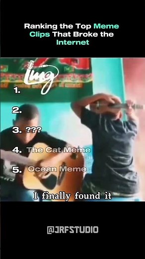 Ranking the Top MEME Clips that Broke the Internet