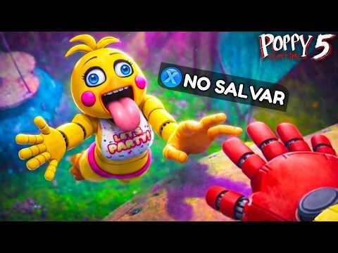 POPPY PLAYTIME 5 but EVERYTHING is FNAF 😱 (CRAZY MODS + SECRET ENDING)