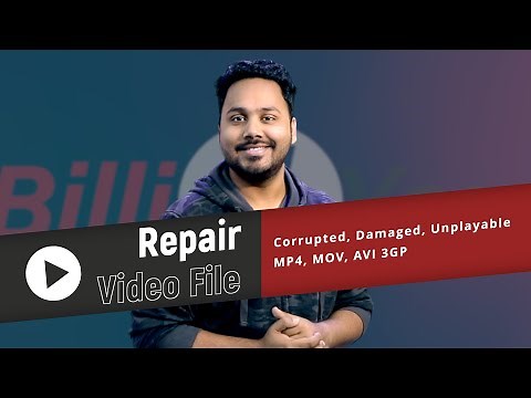 How To Repair Corrupt Video Files | Fix Damaged .MP4 .MOV