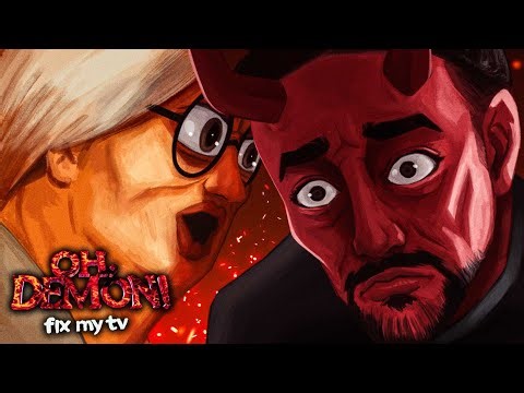 EL DEMONIO QUE ARREGLA TELEVISIONES 📺 - Oh Demon! Fix My Tv [Completo]