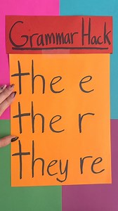 363K views · 531 reactions | Grammar hack #reels #hack | At Home with Jennie and Nick | Facebook