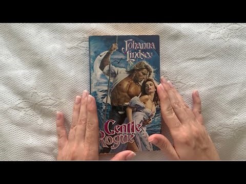 Romance Novel ASMR 💖 Show & Tell 💖 whispers, tapping, reading, book sounds, lofi