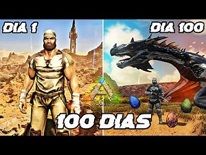 SOBREVIVÍ 100 DIAS EN ARK: SCORCHED EARTH