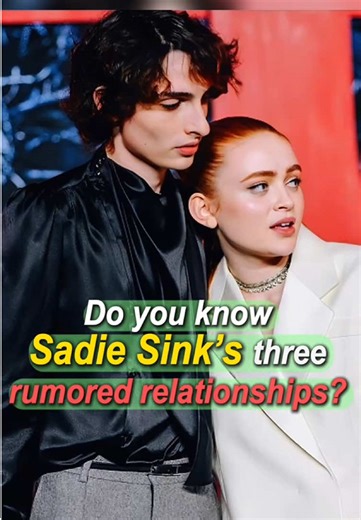Sadie Sink's Rumored Relationships Explained